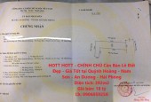 HOTT HOTT - CHÍNH CHỦ Cần Bán Lô Đất Đẹp - Giá Tốt tại Quỳnh Hoàng - Nam Sơn - An Dương - Hải Phòng